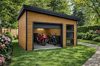 Гараж для мотоцикла Звал