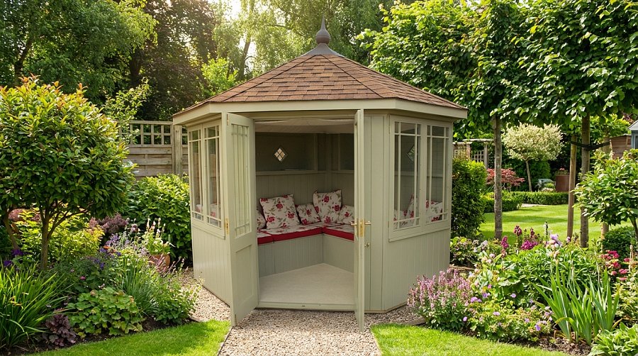 Закрытая беседка Мадрид