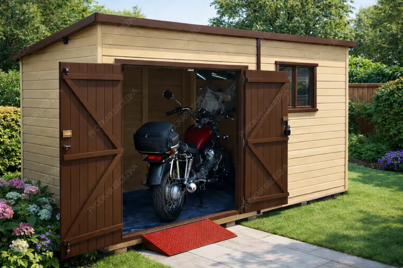 Гараж для мотоцикла Вераль