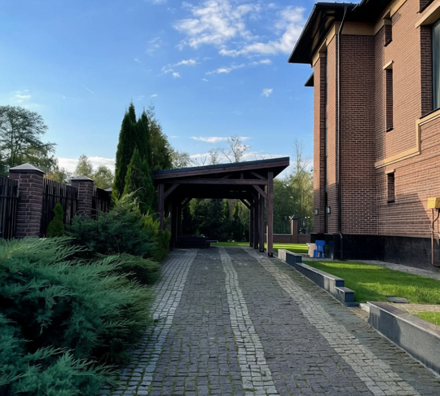 Навес односкатный ЭДЭН