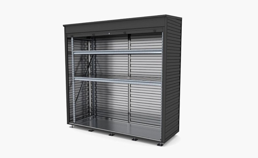 Металлический шкаф 2,40x2,40 разборный