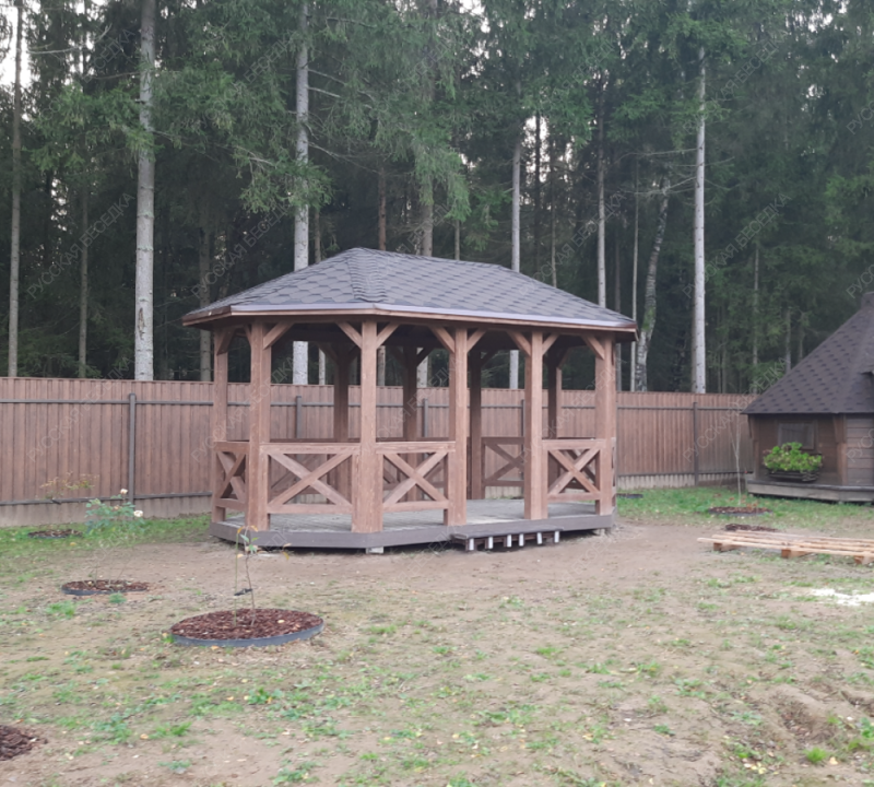 Овальная беседка ВЕЛЛА