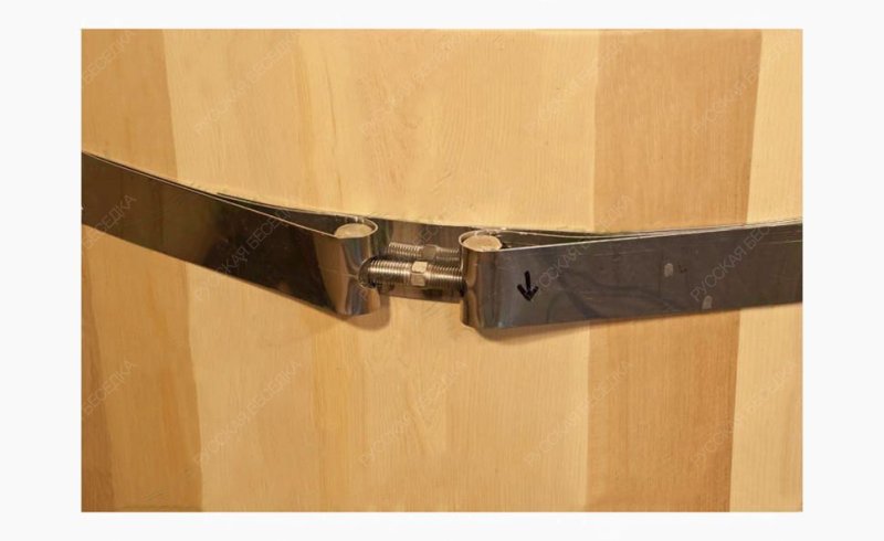Купель овальная из кедра h95 / 69*105 / 2,5 см