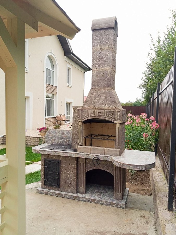 Печь № 15 — Барбекю с печью под казан