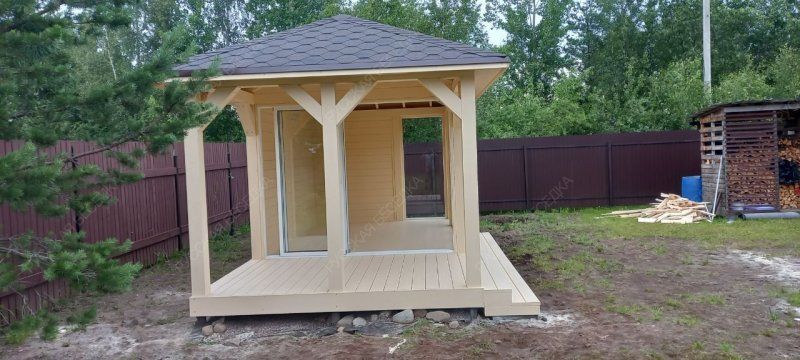 Застекленная беседка АРИАДНА
