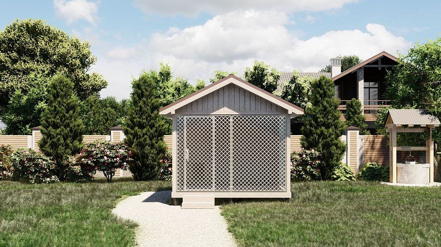 Вольер для собак Думино