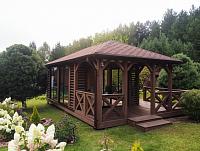 Застекленная беседка КАННА