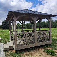 Квадратная беседка ЕВРОПА